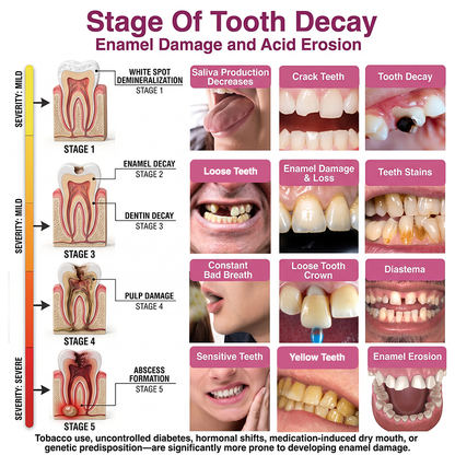 Natural Enamel-Filling Gel for Cavity Repair