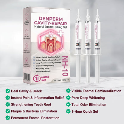 Natural Enamel-Filling Gel for Cavity Repair