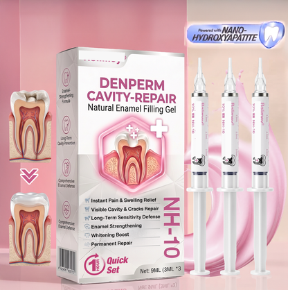 Natural Enamel-Filling Gel for Cavity Repair