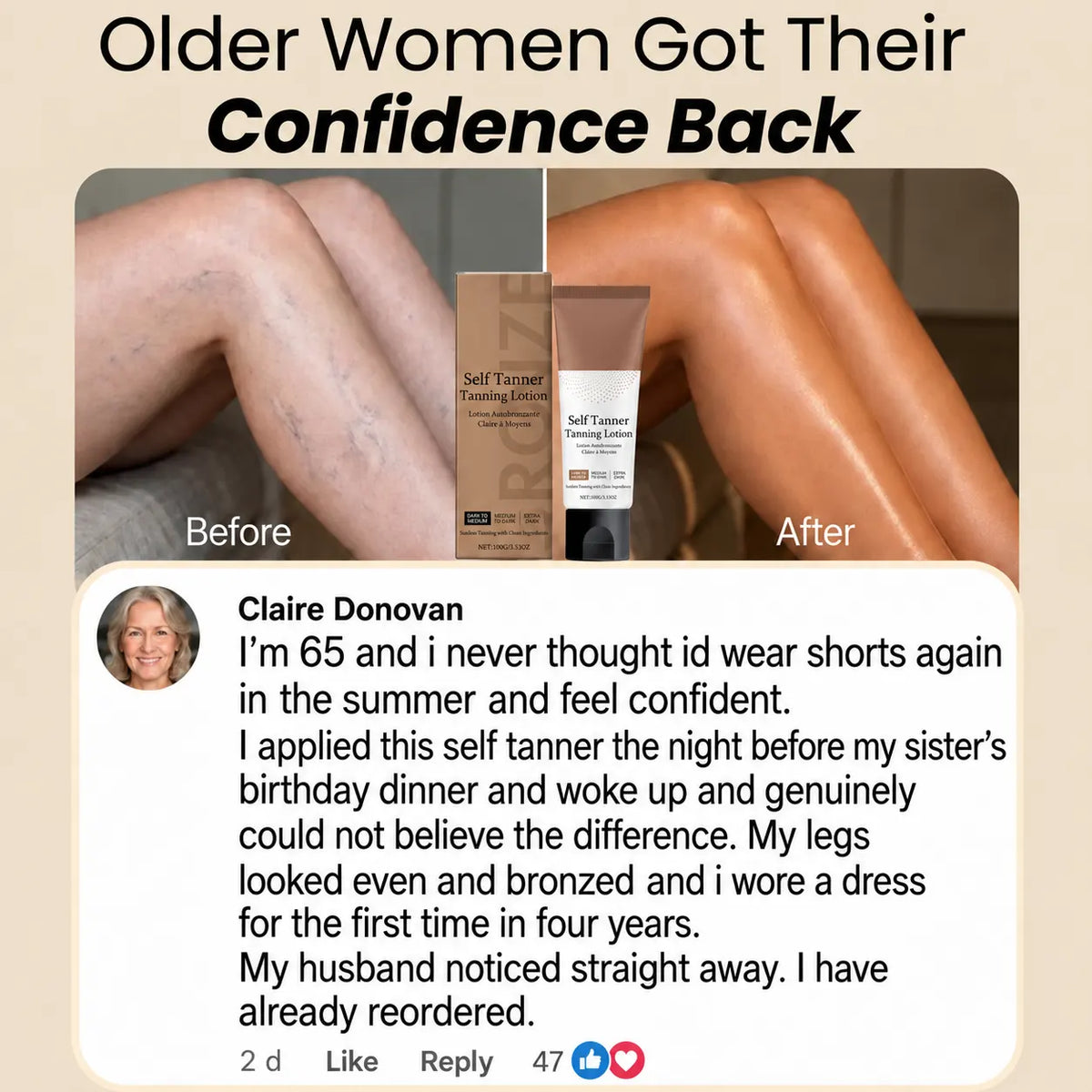 Leg & Body Perfector for Older Women