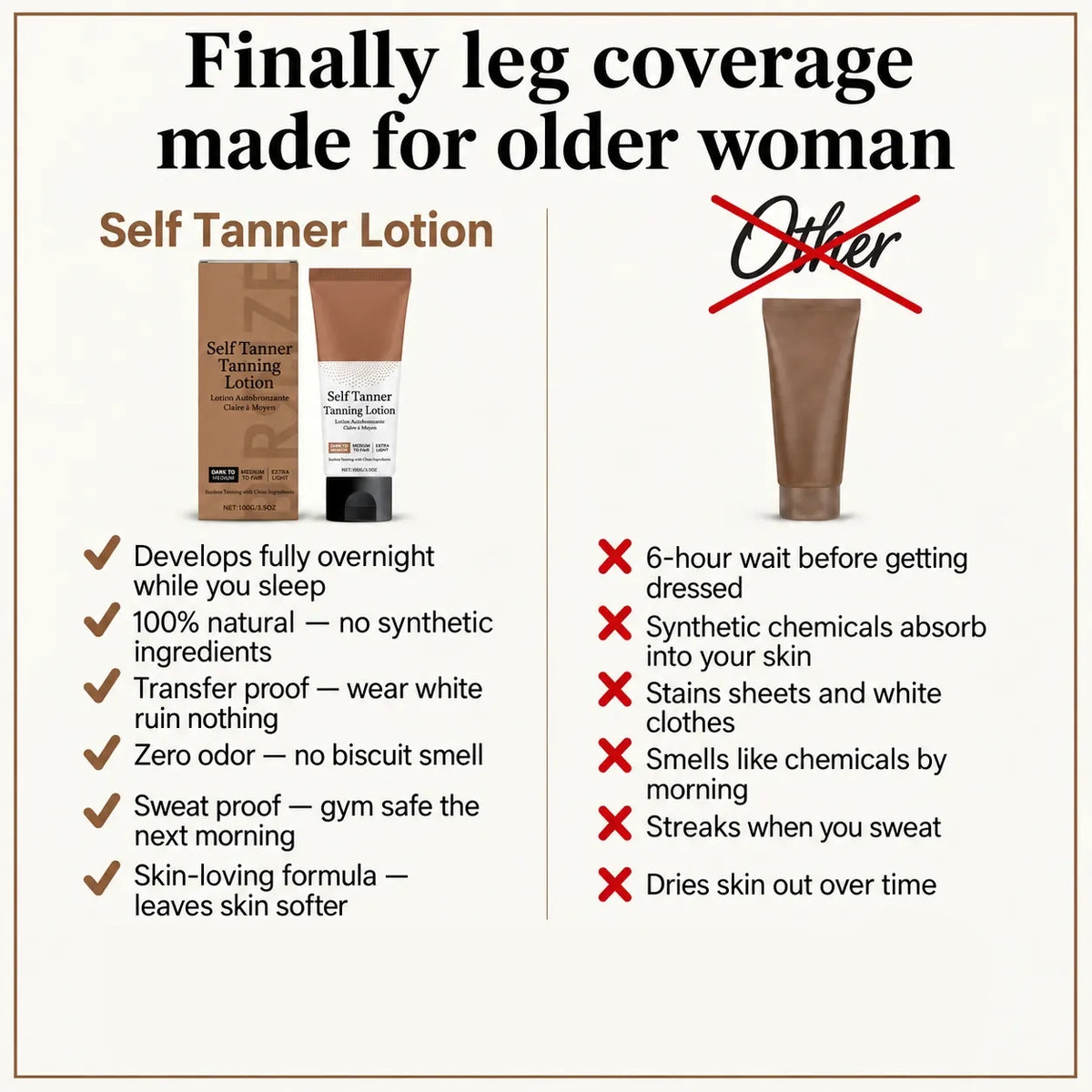 Leg & Body Perfector for Older Women