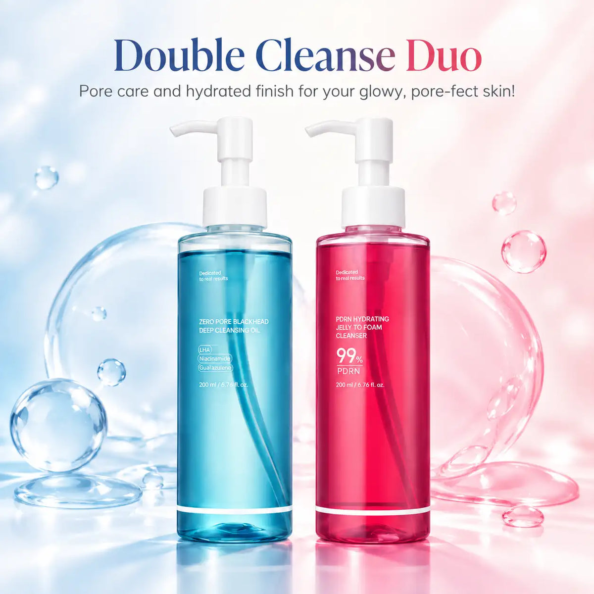 Double Cleanse to Glow Duo