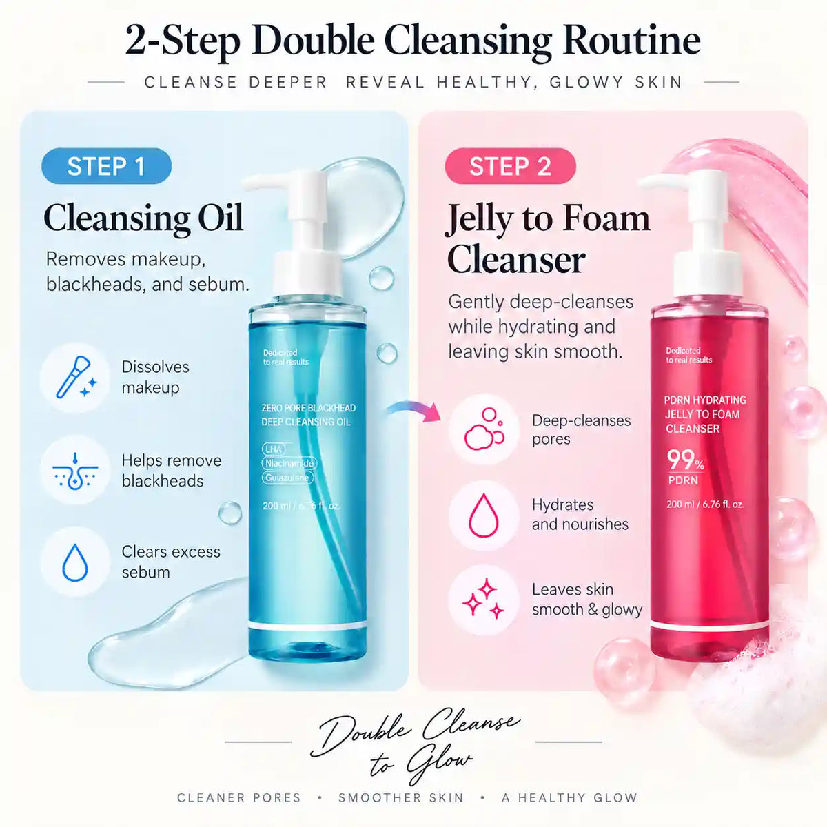 Double Cleanse to Glow Duo
