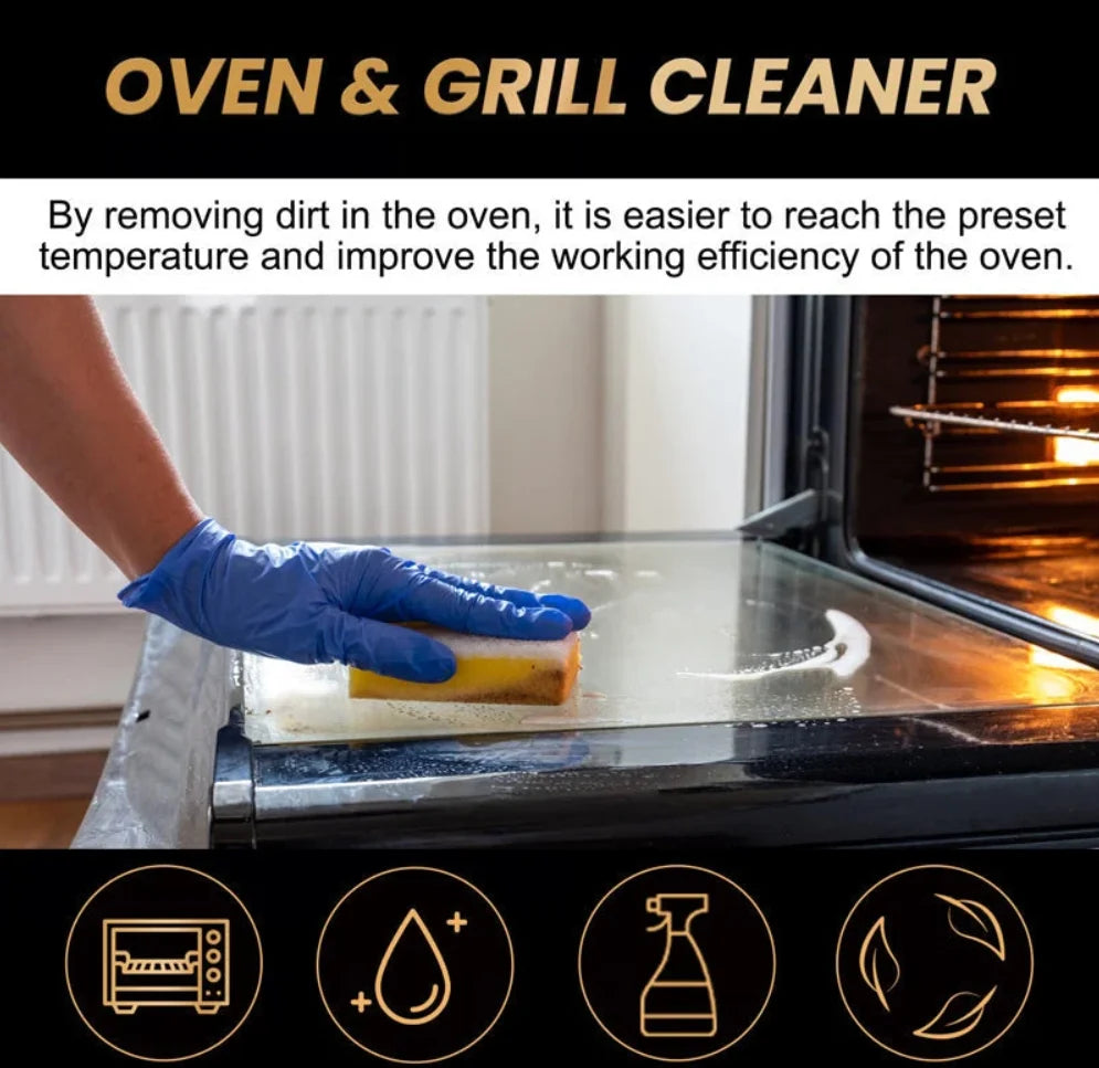 Heavy-Duty Oven & Grill Degreaser Spray