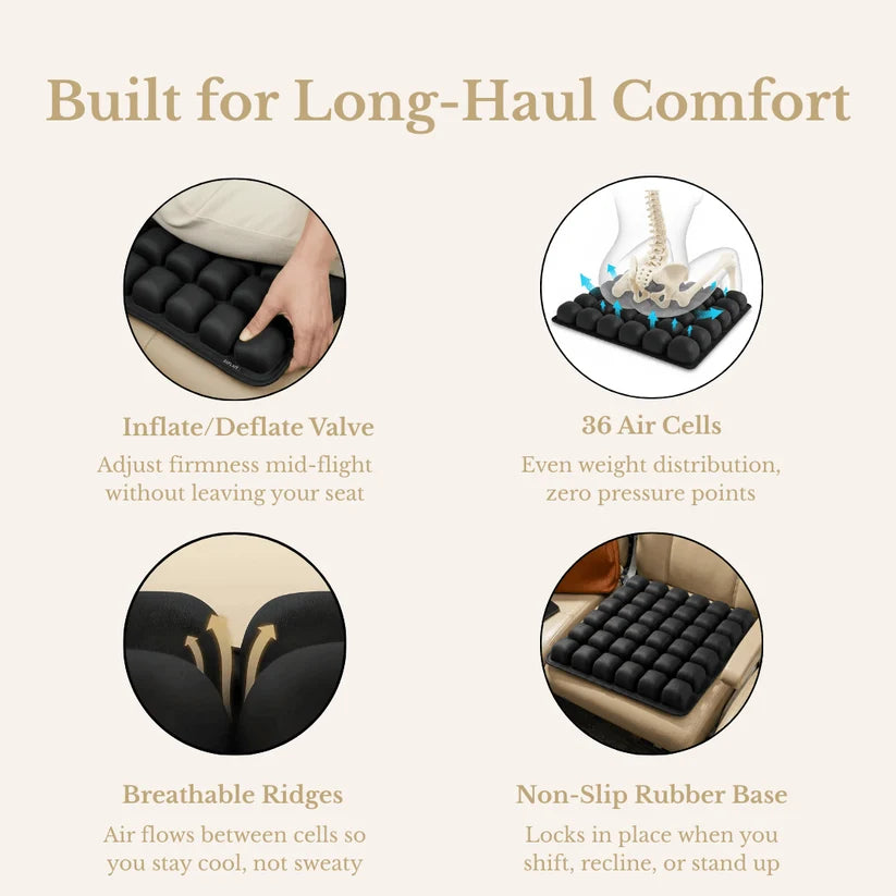 5D Air Cushion Pressure Relief Seat Cushion