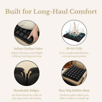 5D Air Cushion Pressure Relief Seat Cushion
