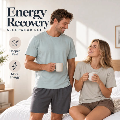 Cooling Short Sleeve Short Pajama Set