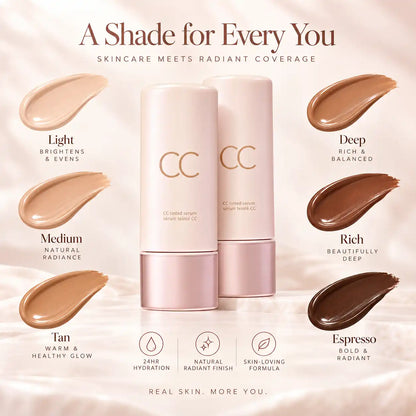 CC color-correcting tinted serum