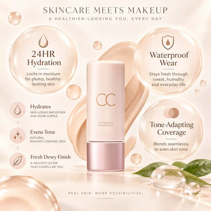 CC color-correcting tinted serum